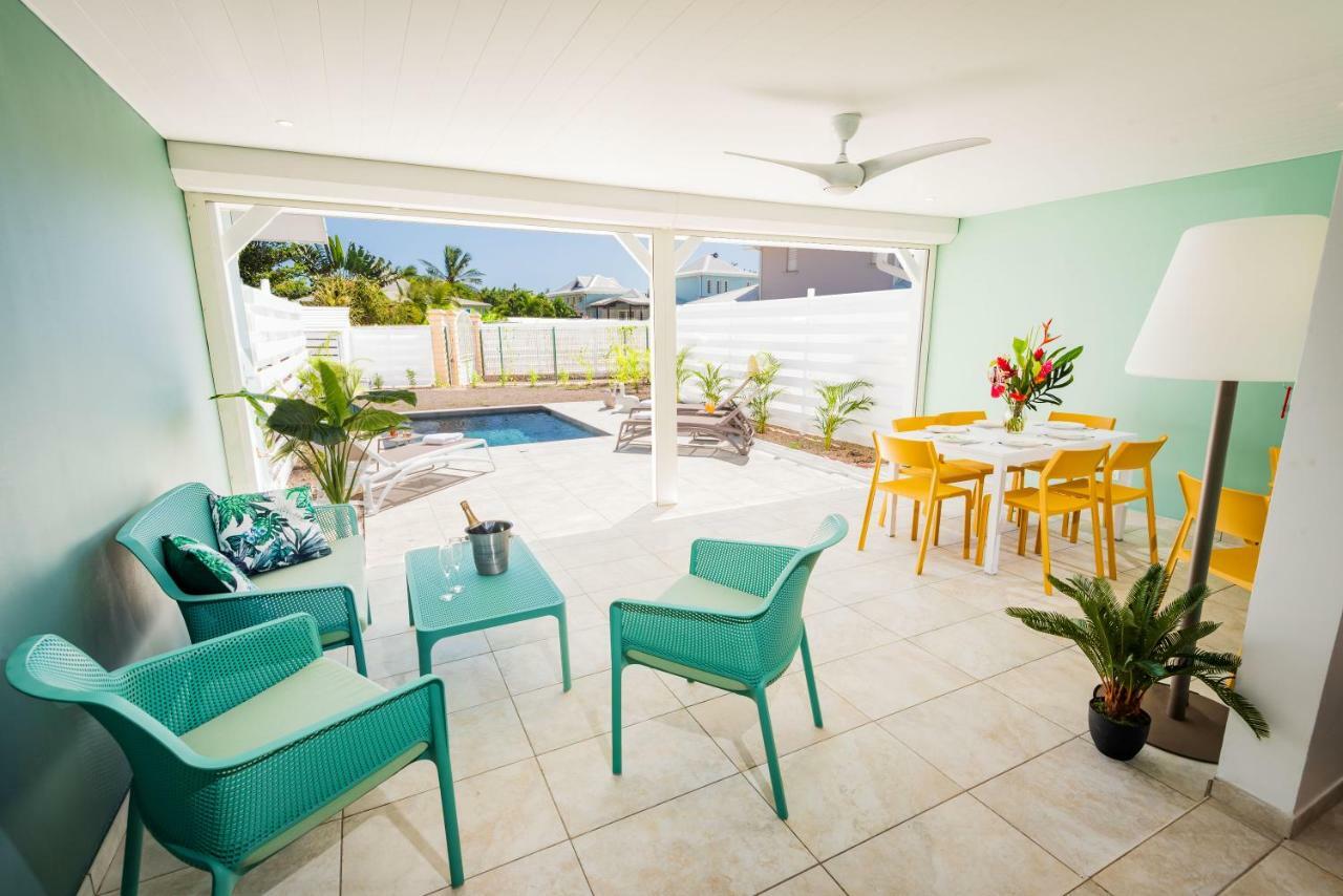 Villa Banc De Sable, Acces Direct A La Plage Le Diamant Exterior photo